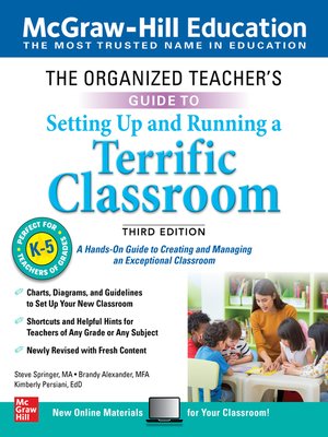 cover image of The Organized Teacher's Guide to Setting Up and Running a Terrific Classroom, Grades K-5
